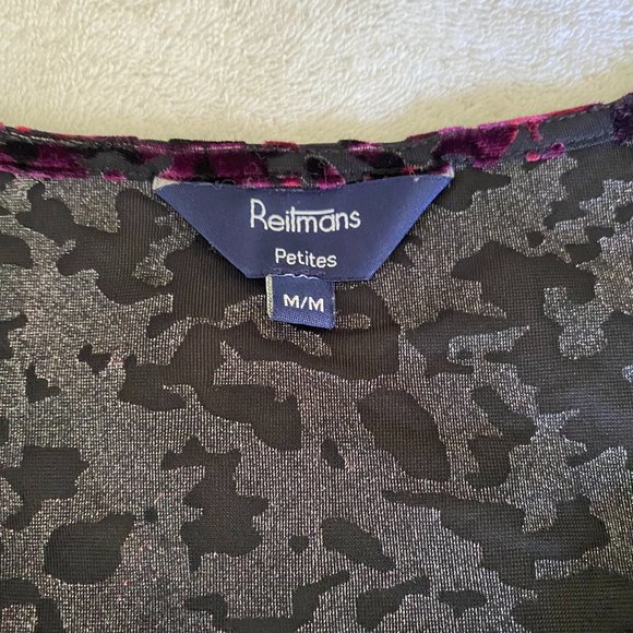 Shimmery short-sleeve dressy t-shirt - Picture 5 of 9